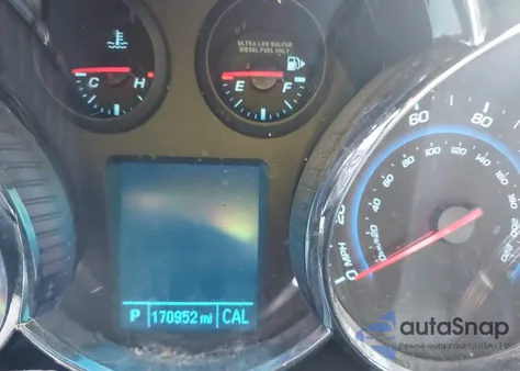 2014 Chevrolet Cruze Diesel z USA, uszkodzony, nr VIN 1G1P75SZ5E7204609